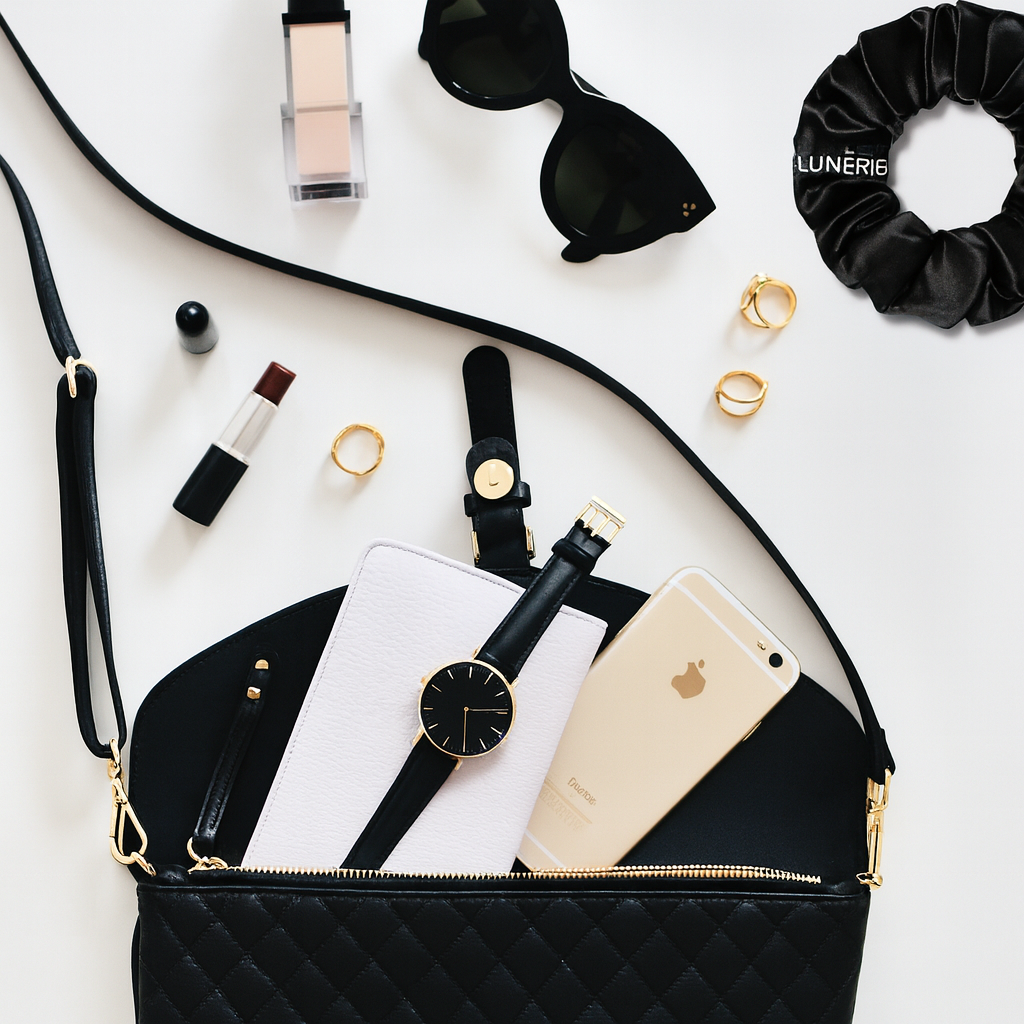 Lunérie™ – Jedwabna Gumka do Włosów (Scrunchie)