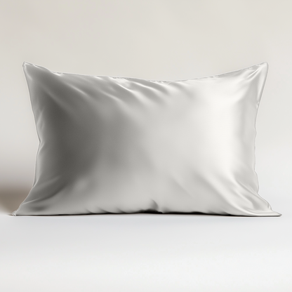 Lunérie™ Champagne Jedwabna Poszewka na Poduszkę