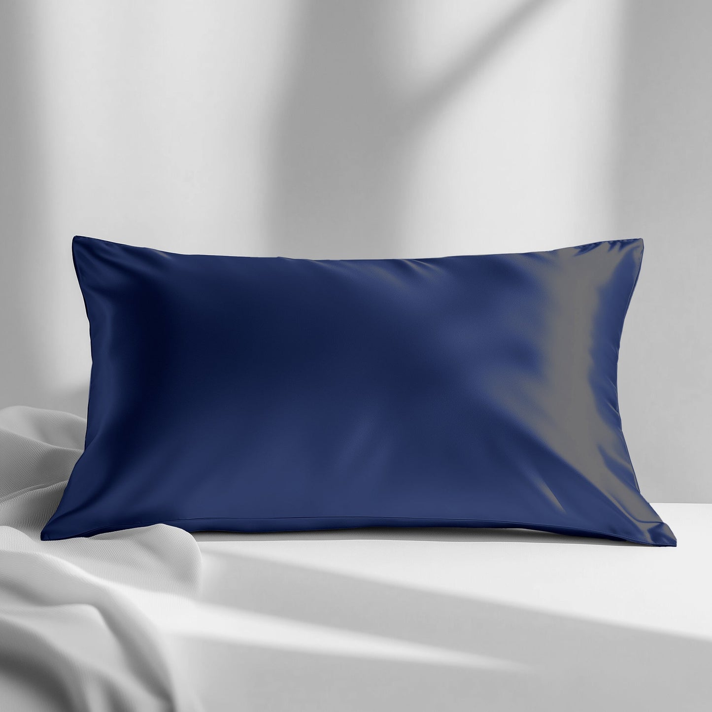 Lunérie™ Champagne Jedwabna Poszewka na Poduszkę