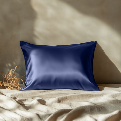 Lunérie™ Champagne Jedwabna Poszewka na Poduszkę